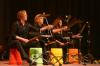 The Caixa Trio is a group of three women, Julie Davila, Julie Hill, and Amy Smith, whose instruments are purely percussion. They performed in the Savage Chapel on Oct. 1, 2007. - Photo by Stephanie Schroeder