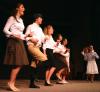 Chi Omega perform songs from <em>The Sound of Music</em> for All-Sing during Family Weekend. - Photo by Stephanie Schroeder