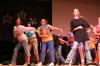 Kappa Delta members perform songs from <em>Sister Act</em> for All-Sing during Family Weekend. - Photo by Stephanie Schroeder