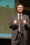Dr. Edward L. Ayers spoke at the Carls-Schwerdfeger History Lecture Series.  His address was entitled <em>In the Wake of the Civil War: Building New Lives After Appomattox</em>. - Photo by Neisha Fuson