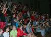 Union students react to the action on the floor during Bulldog Madness. - Photo by Stephanie Schroeder
