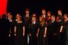 Proclamation sang three songs for the Scholarship Banquet audience. - Photo by Morris Abernathy