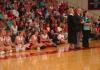 President & Mrs. Dockery wait to present the new 2007 Homecoming Queen with her crown.  - Photo by Neisha Fuson