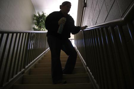 Volunteers from Union helped out at J-Crib Ministries for this year's Day of Remembrance. They did everything from baking, to decorating, to cleaning the stairwells. 