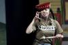 Jessica Gillard performs in <em>Alexander, Who's Not Not Not Not Not Not Going to Move</em> presented by the Union University Players. - Photo by Kyle Kurlick