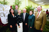 Homecoming 2003 included the recognition of this year’s Alumni Award winners at a luncheon on Saturday. Pictured here from left to right are winners Teresa Luna, Kevin Troy Sheilley, Greta Pearson, Wayne Pearson, Jane Betts, and Russell Wayne Mayfield. - Photo by Jim Veneman