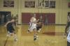 Freshman Kayla Hudson drives past defenders in Union's win over The Master's College (Calif.).                  - Photo by Jordan Buie