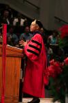 Fall graduation keynote speaker Deborah Wilds is president and chief operating officer of the College Success Foundation, an organization that provides scholarships and mentoring to low-income, high-potential students. - Photo by Kristi McMurry