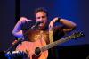 Shane Barnard speaks about God's sovereign grace during the benefit concert for Union University.  - Photo by Neisha Fuson