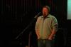 Shane Everett, of Shane & Shane, wails out the lyrics during the Union University benefit concert. 

 - Photo by Neisha Fuson