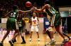 Jessica Graves watches players scramble for the loose ball during the opening round of the NAIA Division I Women's Basketball National Championship at Oman Arena.  The Lady Bulldogs defeated the University of Sciences and Arts 95-66. - Photo by Kristi McMurry