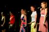 From right: Allison Beane, Jess Rene Cowan, Kim Kurz, Melissa Miller and Bekah Long singing Spice Girls songs for the Kappa Delta performance the 2008 Variety Show.
 - Photo by Kyle Kurlick