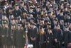 Students stand on the great lawn to receive their degrees. Dr. David S. Dockery, the university president, was the keynote speaker for the event, in which 400 students received degrees on the university’s Great Lawn. That brings to more than 950 the number of Union graduates from the class of 2008 – the largest class in Union’s history. - Photo by Morris Abernathy