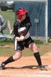 Ashley Booker gets ready to take a swing. - Photo by Steven Aldridge