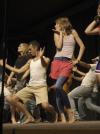 Focus leaders perform a routine to the song <em>Butterfly Kisses</em> during the Focus show. - Photo by Sarah Palmer