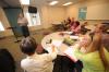Paul Jackson, professor of Christian studies, leads a Master of Christian Studies class on Union's newly established Hendersonville campus. - Photo by Morris Abernathy