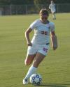 Katie Sale advances the ball towards down the field. - Photo by Tommy Sadler