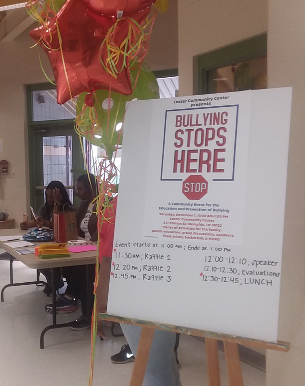 Bullying Stops Here workshop