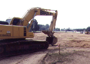 King Bradley Construction began work on Hammons Hall