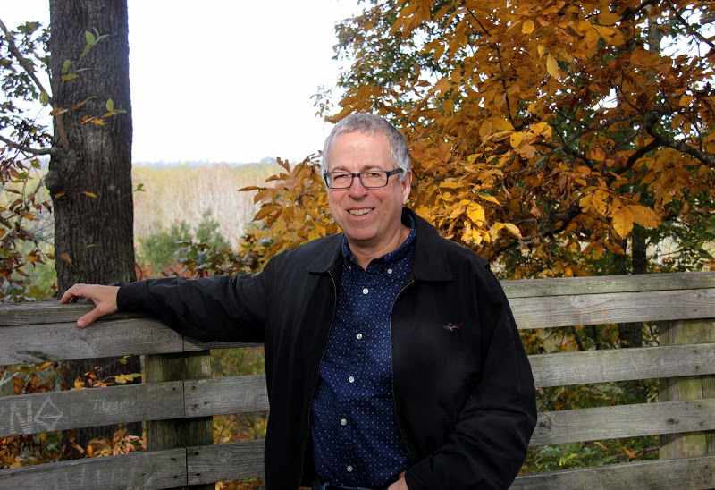 Dr. Robert Citino stands atop Sauls Mound, a prehistoric Native American ceremonial site, at Pinson Mounds State Archaeological Park on the morning of October 29, 2015.