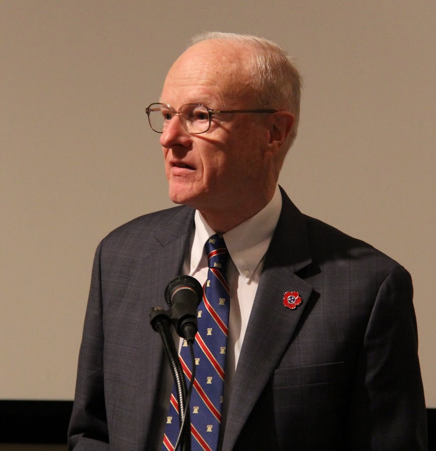 Dr. George Nash speaks on 