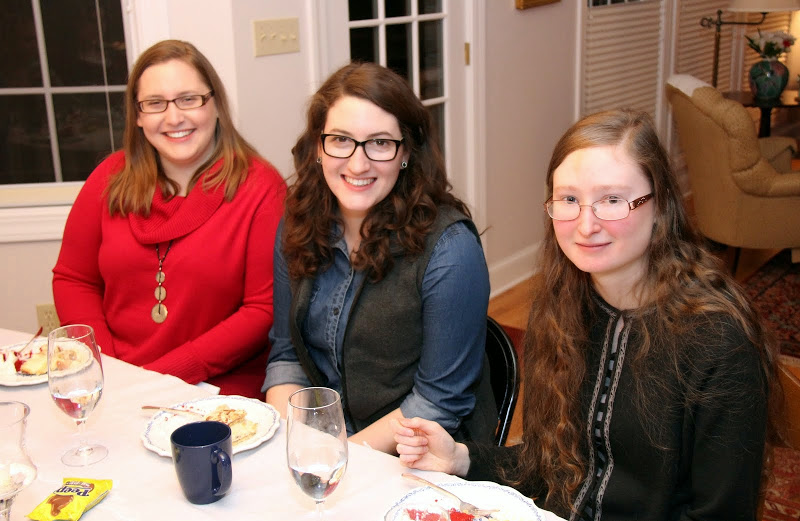 Hannah Conway (left to right), Olivia Winters, and Patricia Dawson