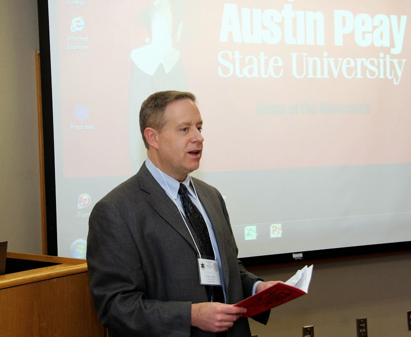 Dr. Henry Allen introduces his panel session on 