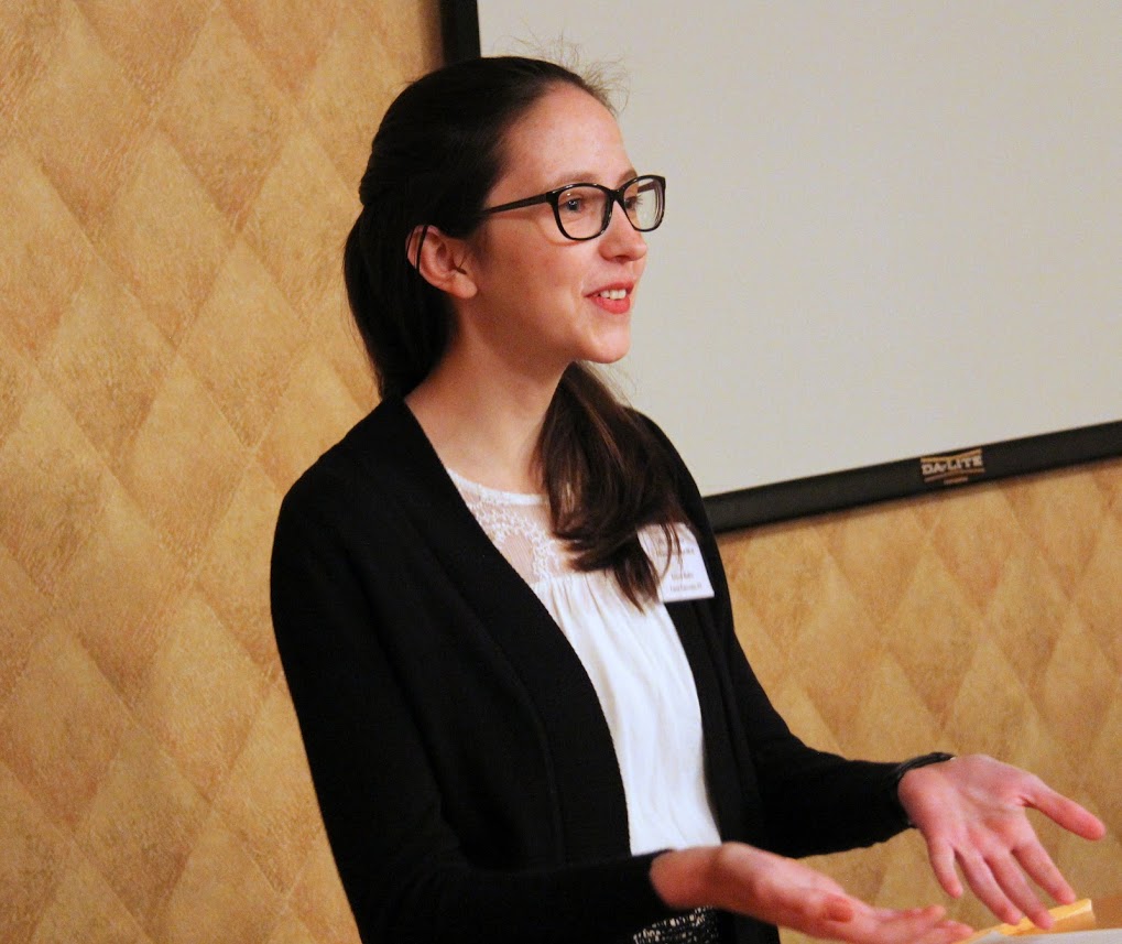 Lauren Butler discusses her paper How Instrumental Were Covert Deception Operations to Allied Success in World War II? as a part of the Phi Alpha Theta conference panel War and Remembrance: At Home and Abroad on April 7, 2018.