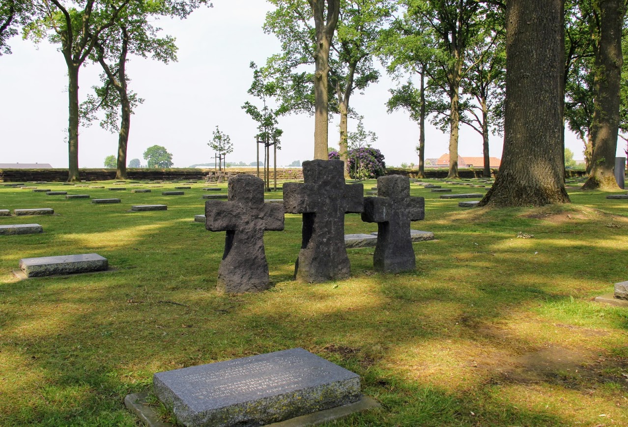 The Langemark German War Cemetery in the Ypres Salient of Belgium contains the remains of more than 44,000 German soldiers killed in World War I. It is one of just four German Great War cemeteries located in the Flanders region. The West Tennessee travel group stopped at the cemetery on May 24, 2018.