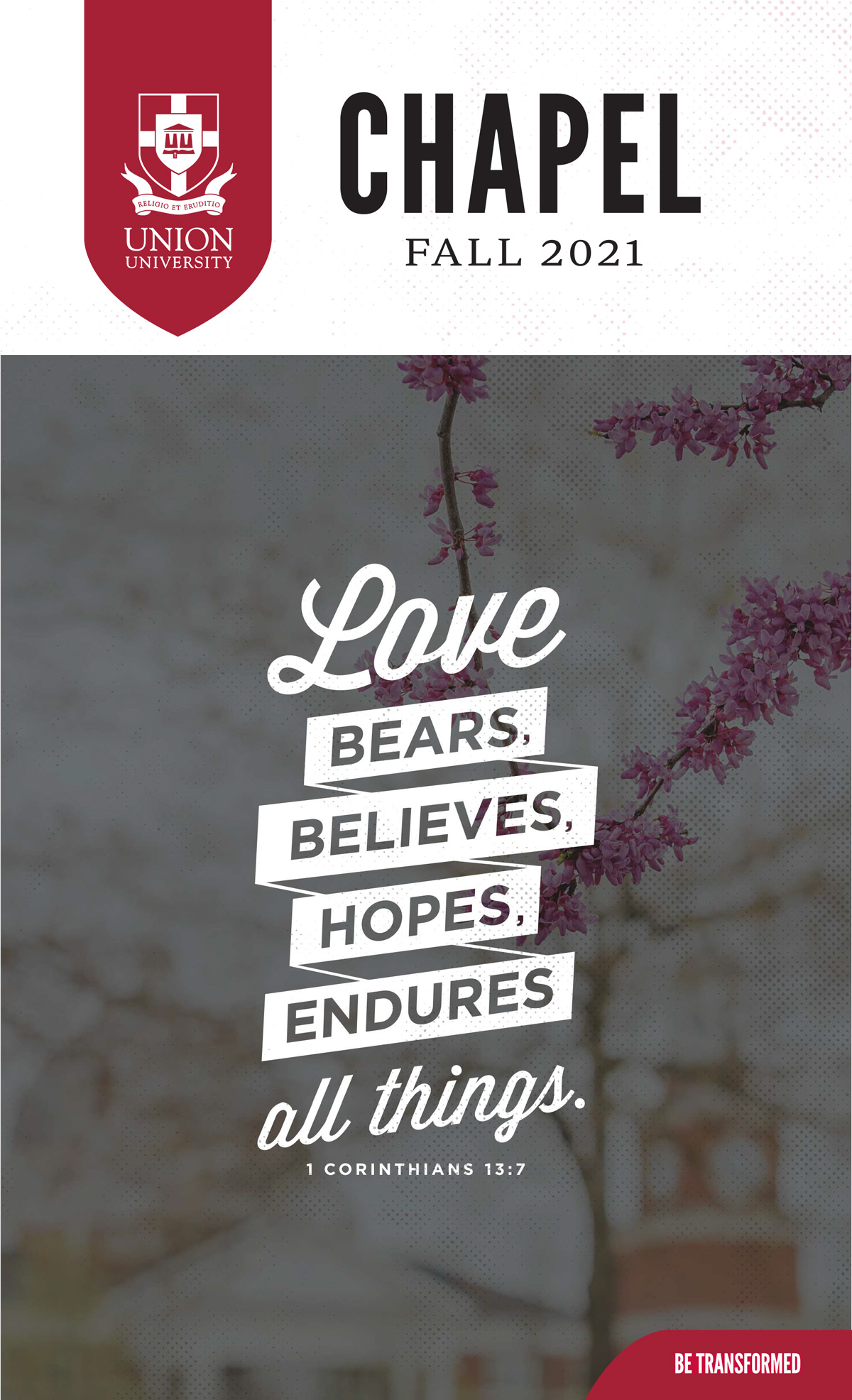 Love Bears, Believes, Hopes, Endures All Things