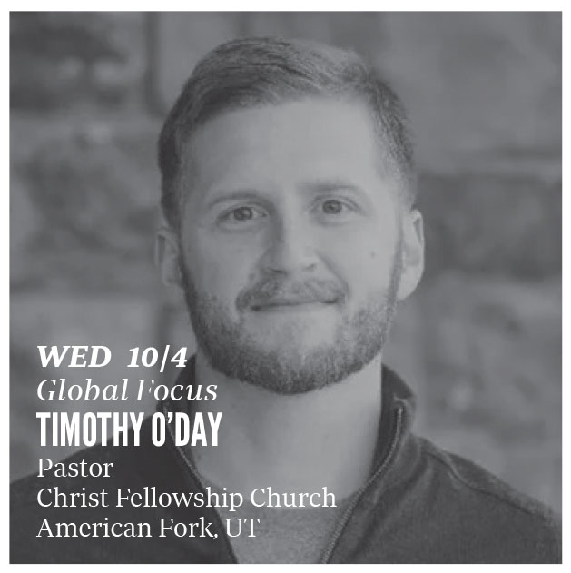 Oct. 4 - Timothy O'Day