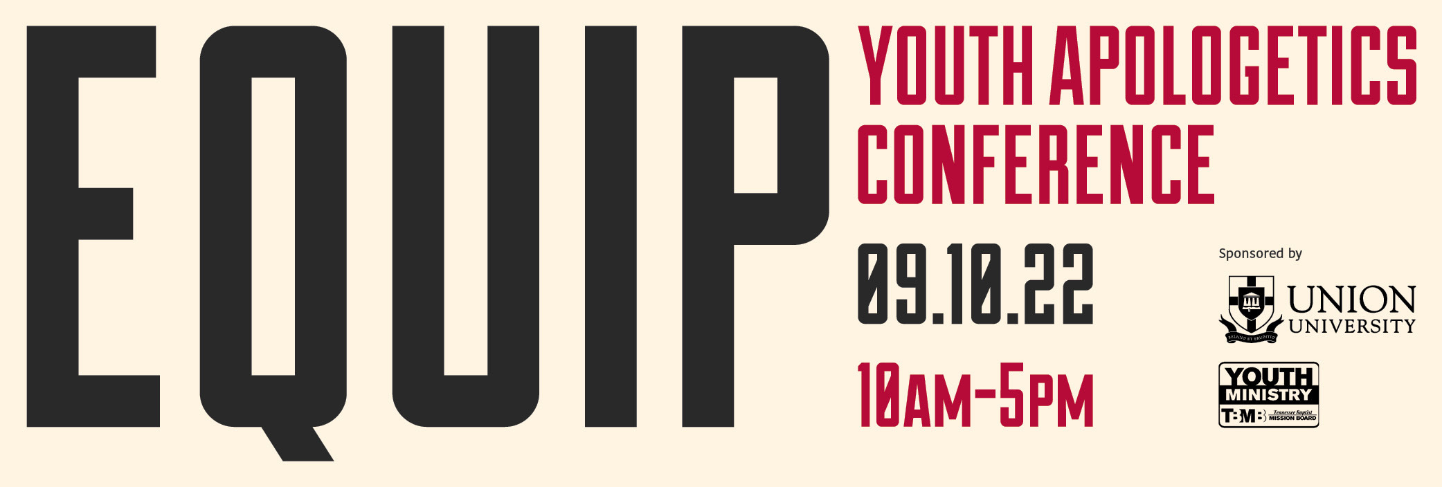 Equip Youth Apologetics Conference