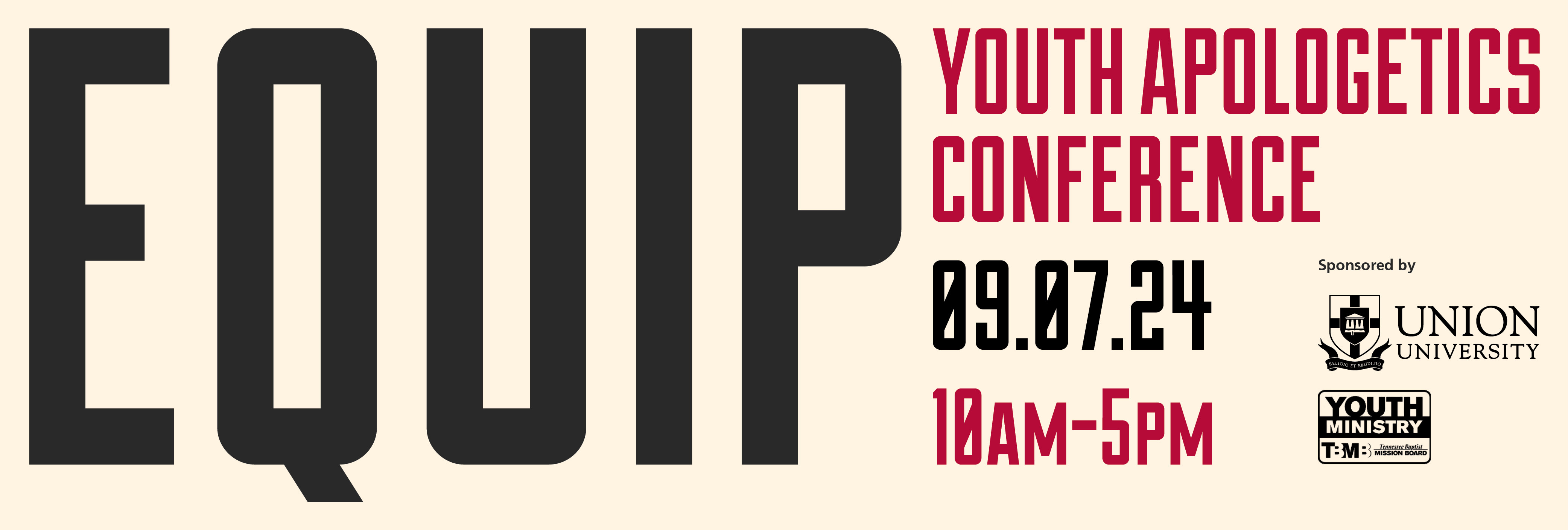 Equip Youth Apologetics Conference