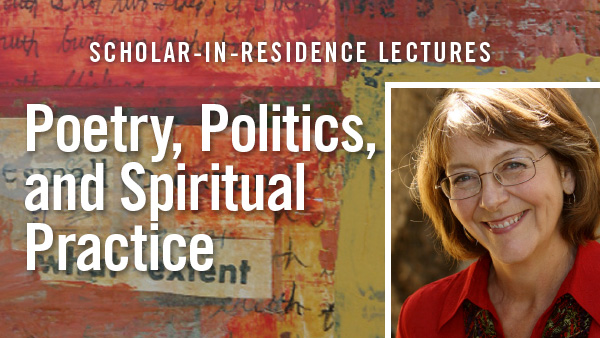 Scholar-in-Residence Lectures featuring Marilyn Chandler McEntyre