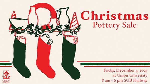 <em>Art:</em> Christmas Pottery Sale