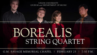 <em>Concert:</em> Borealis String Quartet