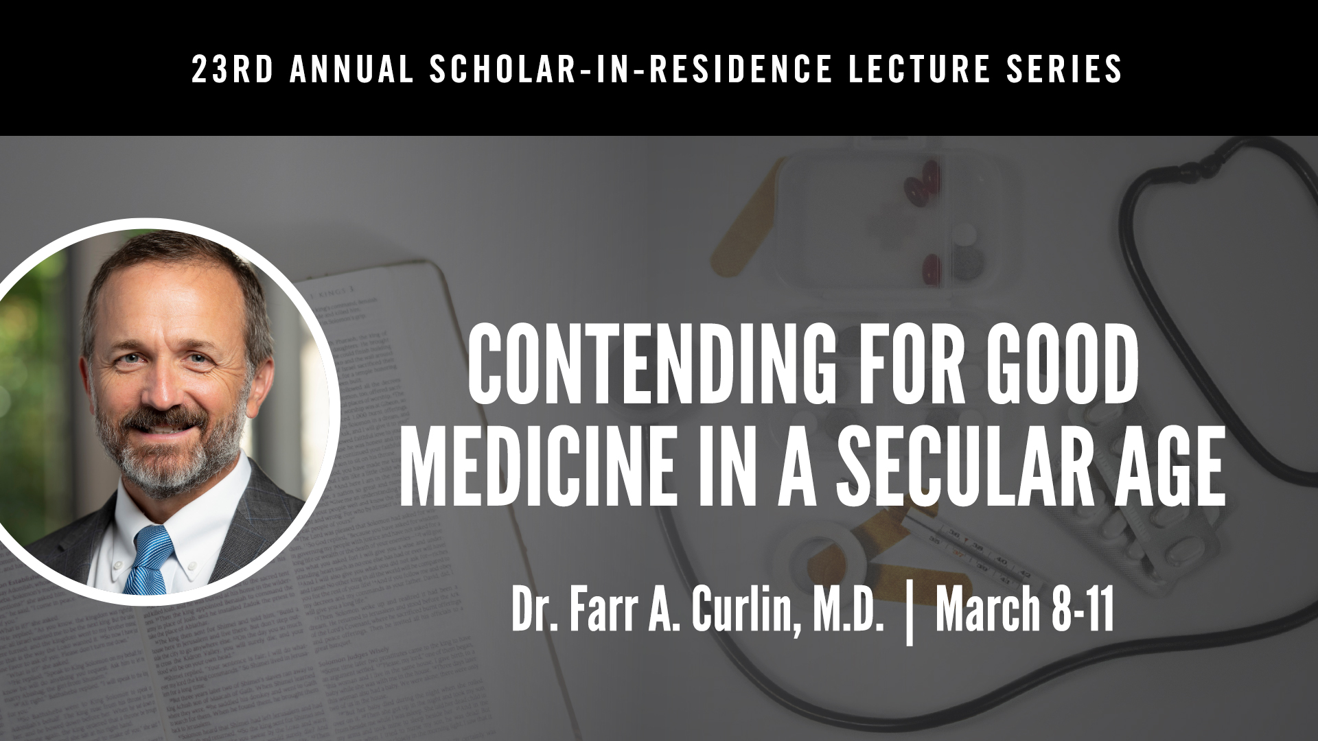 Scholar-in-Residence Lecture Series