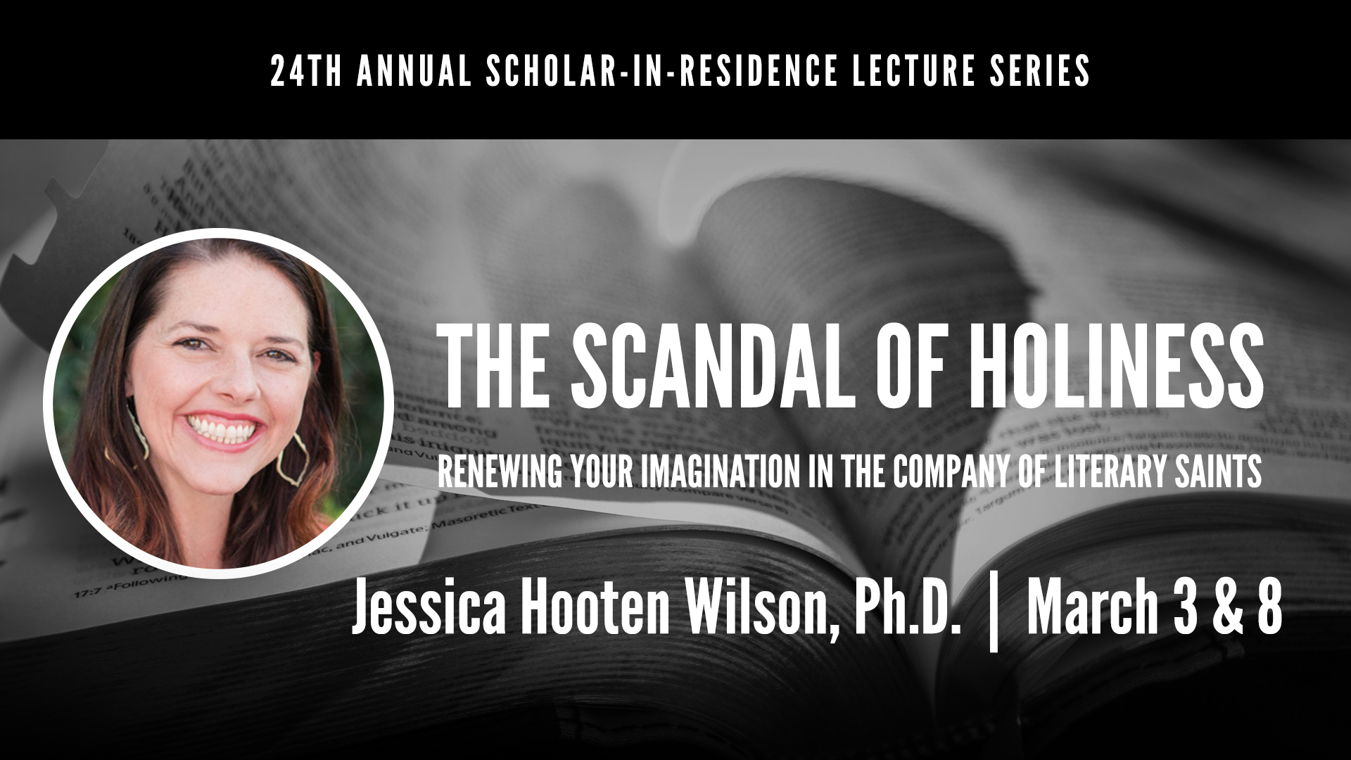 Scholar-in-Residence Lecture Series