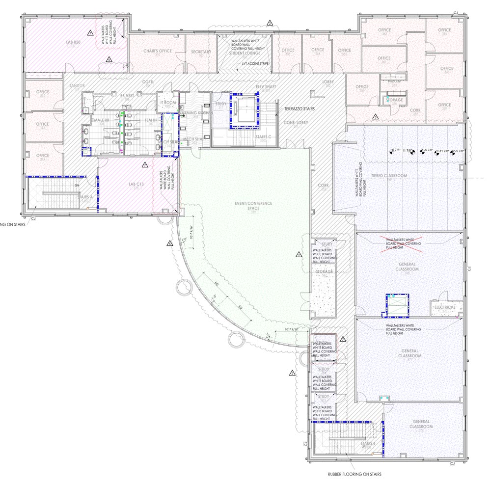Ethos Forum Floor 3 Map
