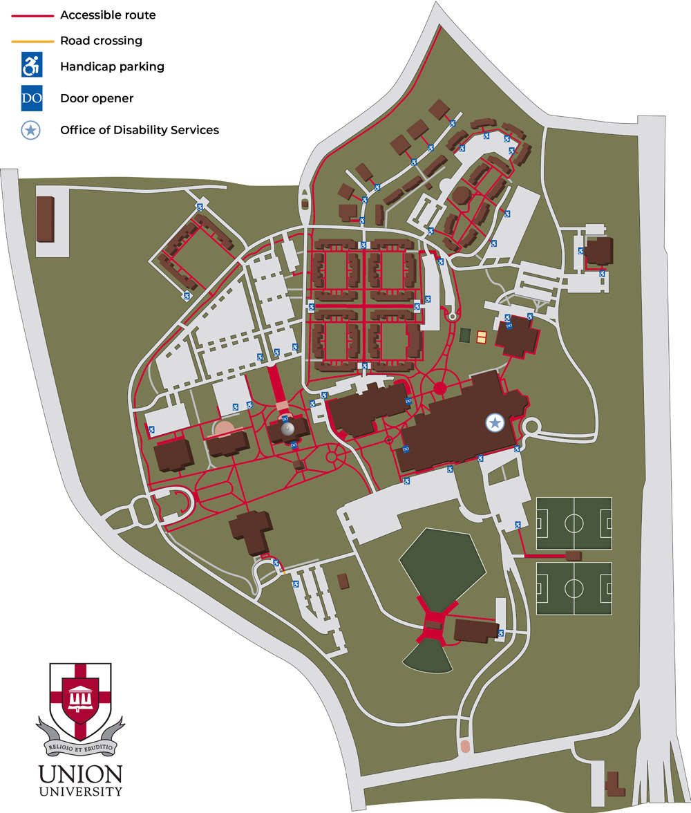 Accessbility Campus Map