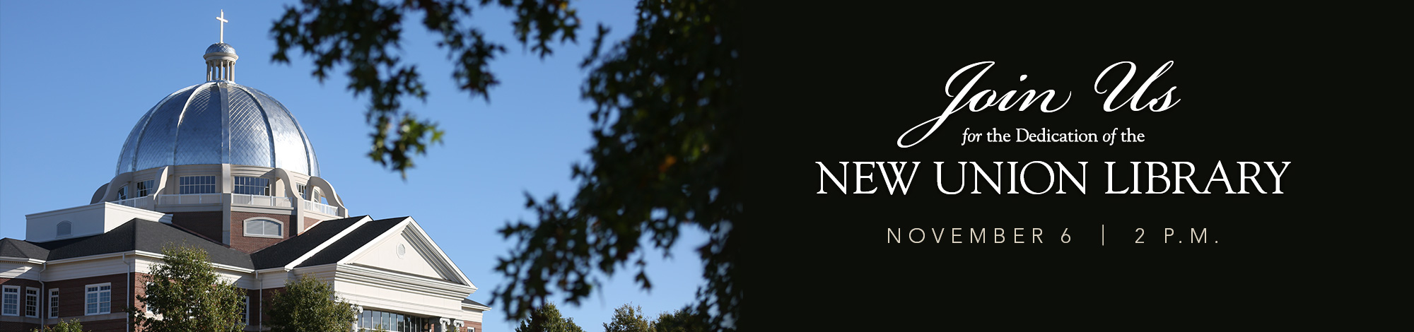 Open The Doors: Library Dedication - Nov. 6, 2015