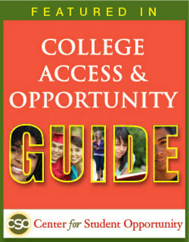 Union University is listed in the 2010 "College Access and Opportunity Guide."