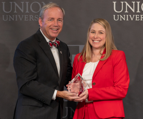 Conn named Alumnus of the Year as part of Union’s annual Homecoming week