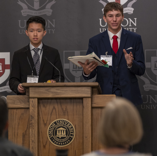 High school debate students from across the country will participate in the National Invitational Tournament of Champions at Union May 17-23. (Photo by Jim Gandy)