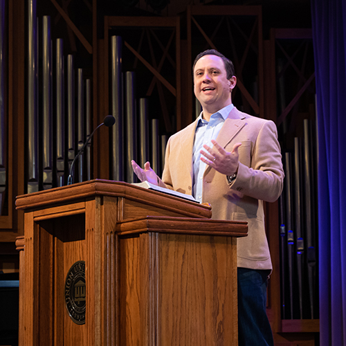 Adam Dooley, senior pastor of Englewood Baptist Church in Jackson, will be the keynote speaker at the fifth annual West Tennessee Evangelism Rally. (Photo by Joey Echeverria)