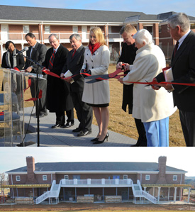 Union University dedicates the new Kathryn S. Bowld Student Commons building.