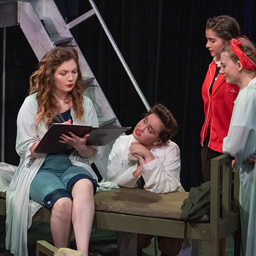 Union University Theatre performing "Decision Height."