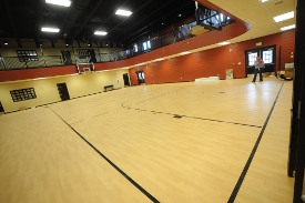 The Bowld Student Commons includes a large multi-purpose room. (Photo by Morris Abernathy)