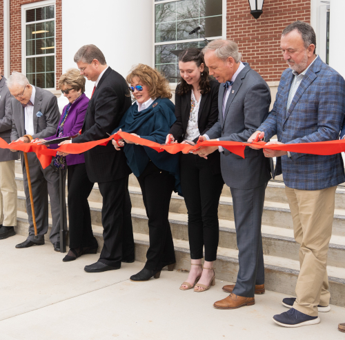 Union dedicated its newest building, The Ethos Forum, on March 21. (Photo by Lauren Steed)
