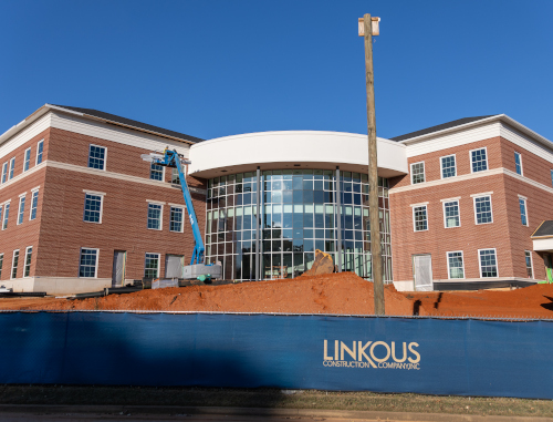 Union has announced the name of its new academic building as "The Ethos Forum." (Photo by Karley Hathcock)